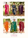 Monalisa Vol 5 By Ossm Viscos Kurti With Bottom Dupatta Wholesalers In Delhi